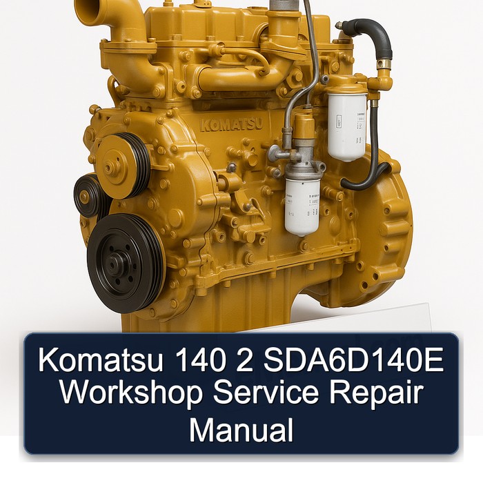 Komatsu 140 2 SDA6D140E Workshop Service Repair Manual