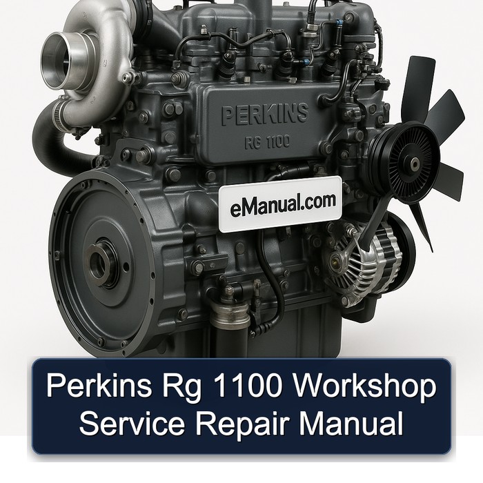 Perkins Rg 1100 Workshop Service Repair Manual