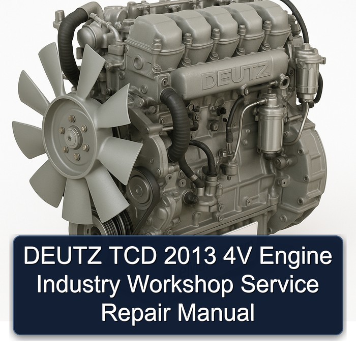 DEUTZ TCD 2013 4V Engine Industry Workshop Service Repair Manual