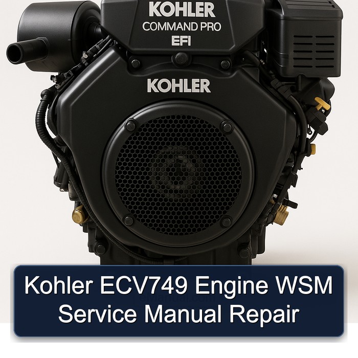 Kohler ECV749 Engine WSM Service Manual Repair