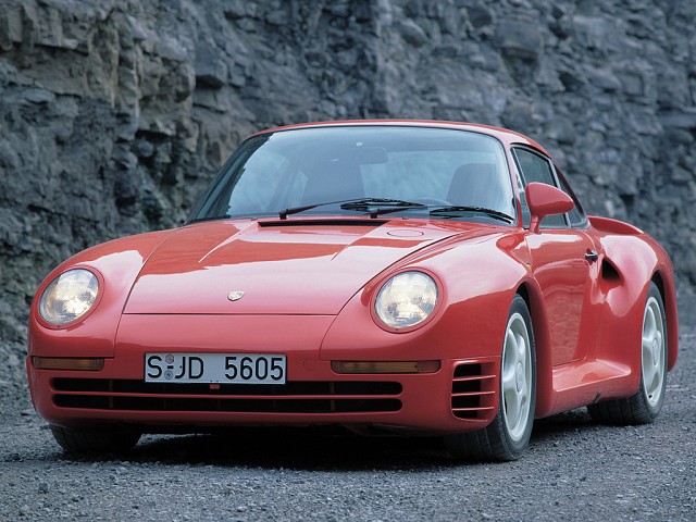 PORSCHE 959 Replacement Parts Manual 1987-1988