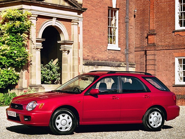Subaru Impreza 1999-2001 coupe parts catalog list
