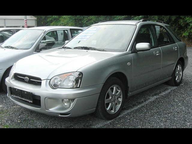 Subaru Impreza 1999-2001 coupe parts catalog list